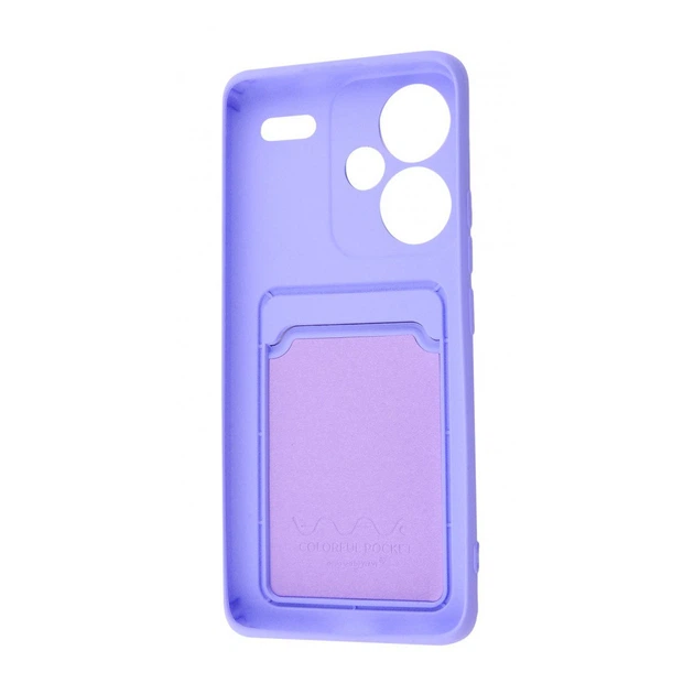 Чохол WAVE Colorful Pocket Xiaomi Redmi Note 13 Pro+ Light Purple - зображення 2