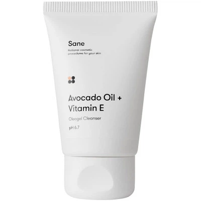 Гидрофильное масло Sane Avocado Oil Vitamin E Oleogel Cleanser очищающее масло с авокадо и витамином E 40 мл - Фото 1 Гидрофильное масло Sane Avocado Oil Vitamin E Oleogel Cleanser очищающее масло с авокадо и витамином E 40 мл - изображение 1