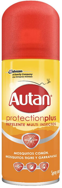 Spray na komary Autan Protection Plus 100 ml (5000204096095) - obraz 1