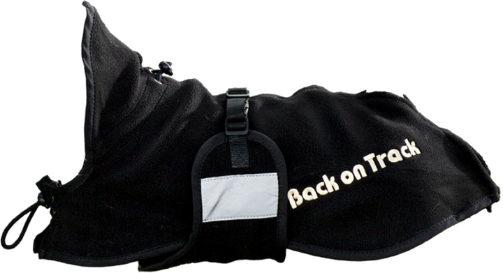 Флісове пальто Back on Track Coat with fleece M 43 см Black (7340041110966) - зображення 1