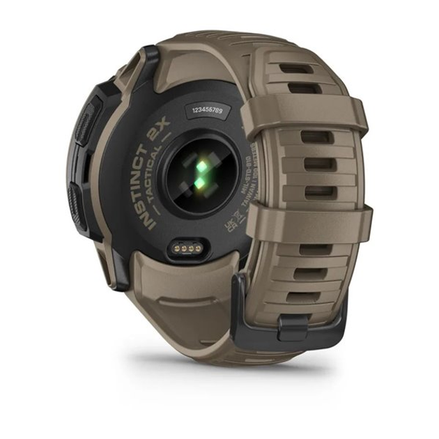 Smartwatch Garmin Instinct 2X Solar Tactical Edition Coyote Tan (010-02805-02) - obraz 12