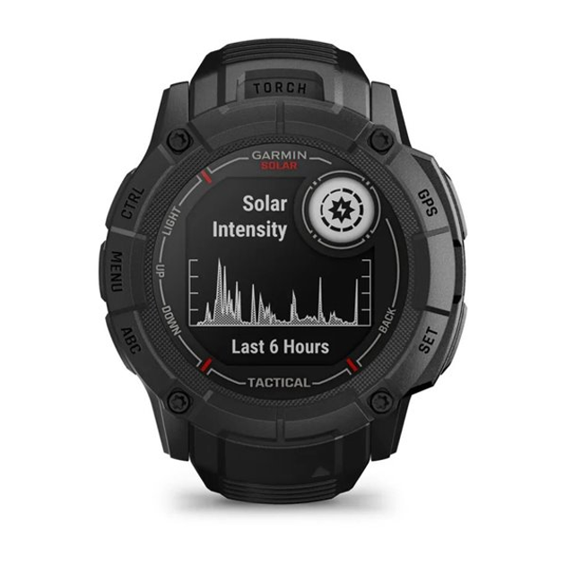 Смарт-годинник Garmin Instinct 2X Solar Tactical Edition Black (010-02805-03) - зображення 2