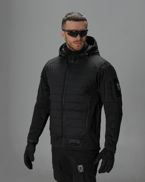 Куртка тактична BEZET Phantom чорний - XL - зображення 1