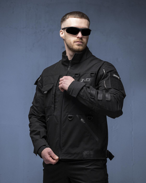 Куртка BEZET Блокпост чорний - XXL - зображення 2