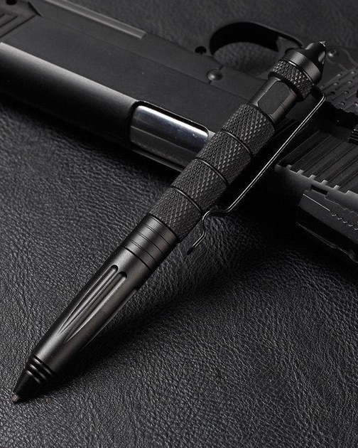 Ручка тактична BEZET Hammer чорний - onesize - зображення 1