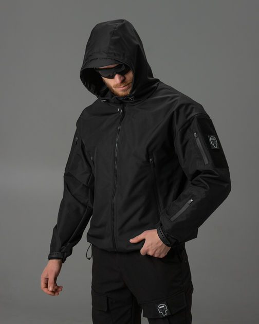 Куртка ветровка BEZET STALKER черный - XXXL - изображение 1