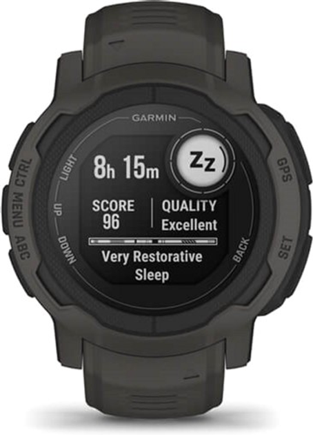 Zegarek sportowy Garmin Instinct 2 Graphite (010-02626-00) - obraz 7