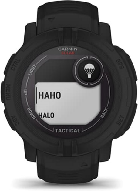 Zegarek sportowy Garmin Instinct 2 Solar Tactical Edition 45 mm Black (010-02627-03) - obraz 6