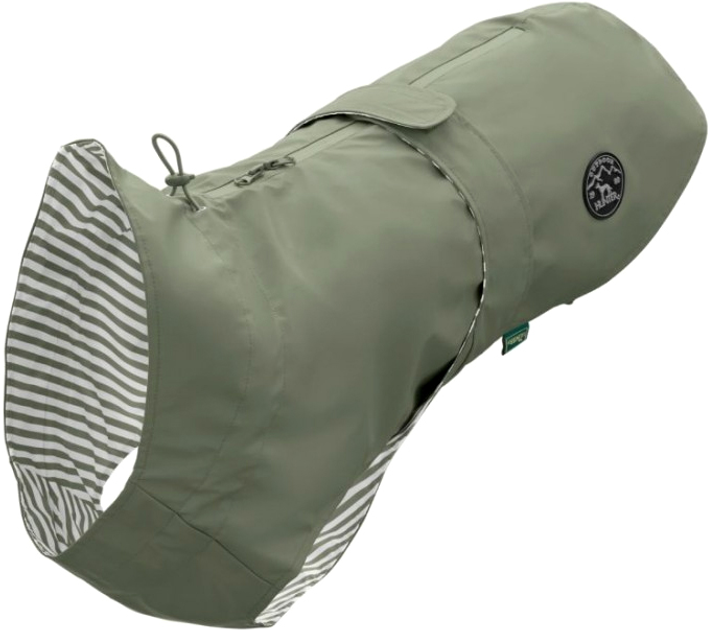Дощовик для собак Hunter Rain Coat Milford XL 80 см Green (4016739696724) - зображення 1
