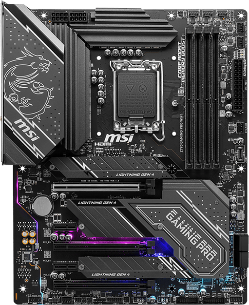 Материнская плата MSI Z790 GAMING PRO Wi-Fi (s1700, Intel Z790, PCI ...