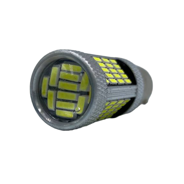 Светодиодная лампа с цоколем BA15s P21/5W R5 12V-24V 92 SMD белый 2шт - Фото 3 Светодиодная лампа с цоколем BA15s P21/5W R5 12V-24V 92 SMD белый 2шт - изображение 3