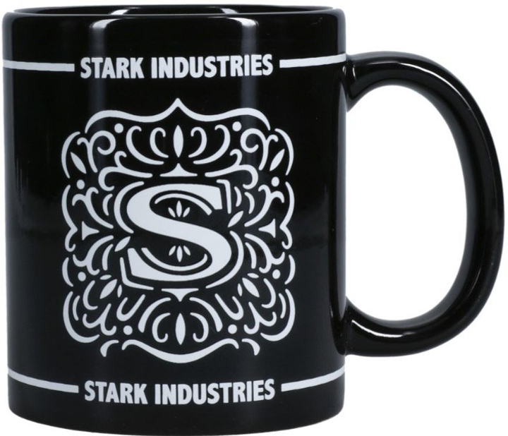 Kubek z talerzykiem Paladone Stark Industries 350 ml (5056577713398) - obraz 2