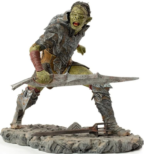 Figurka Iron Studios Władca Pierścieni Swordsman Orc (WBLOR43121-10) - obraz 1