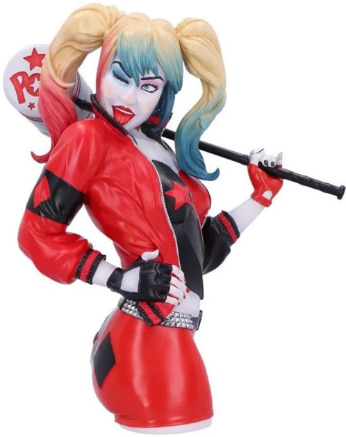 Figurka Nemesis Now Dc Comics popiersie Harley Quinn 30 cm (801269148867) - obraz 1