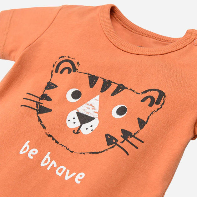 Body-koszulka dziecięce dla chłopca Cool Club CCB2401191 86 cm Pomarańczowe (5903977195852) - obraz 2