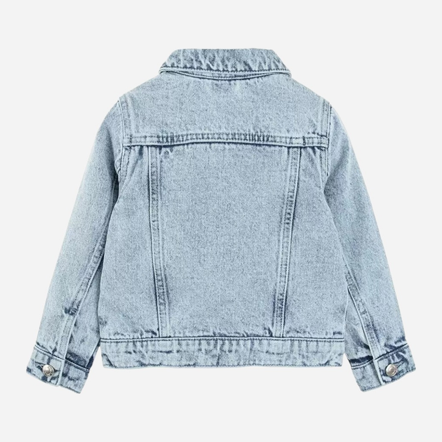 Дитяча джинсова куртка для дівчинки Cool Club CJG2412207 92 см Блакитна (5903977252319) - зображення 2