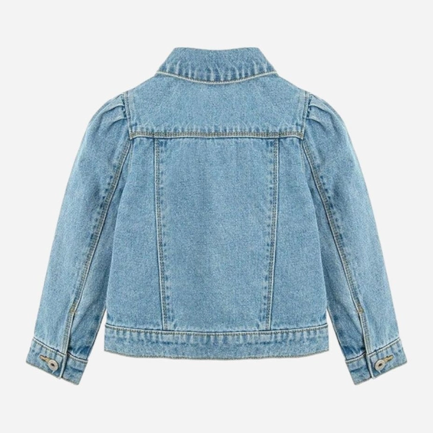Дитяча джинсова куртка для дівчинки Cool Club CJG2310625 92 см Блакитна (5903272933012) - зображення 2