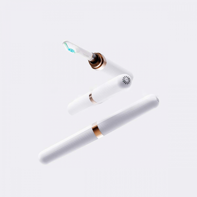 Відбілююча звукова зубна щітка MEDICA+ LUX 10Х Portable (Rose Gold) (Japan) - изображение 4