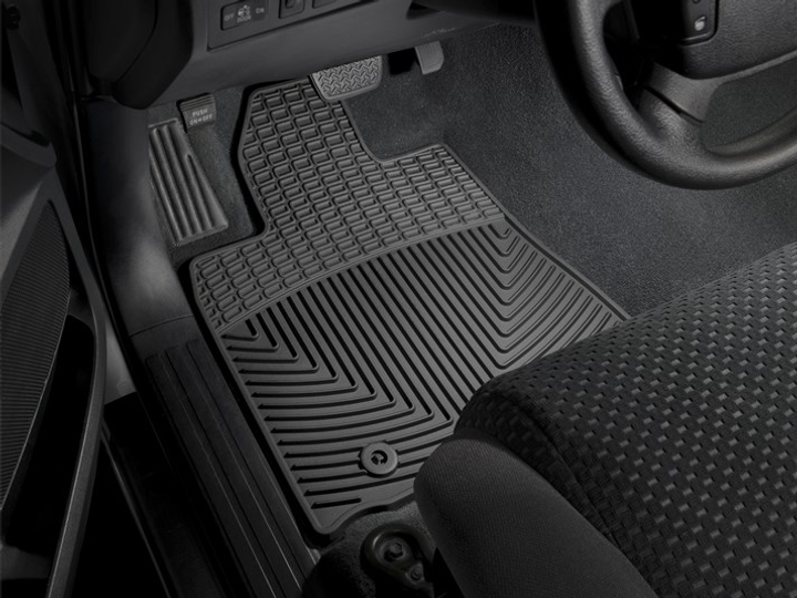 Акція на Комплект автокилимків передніх WeatherTech Всесезонні Toyota Tundra (2012-2021) 2 шт Чорний від Rozetka