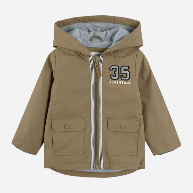 Дитяча демісезонна куртка для хлопчика Cool Club COB2401495 68 см Хакі (5903977224606) - зображення 1