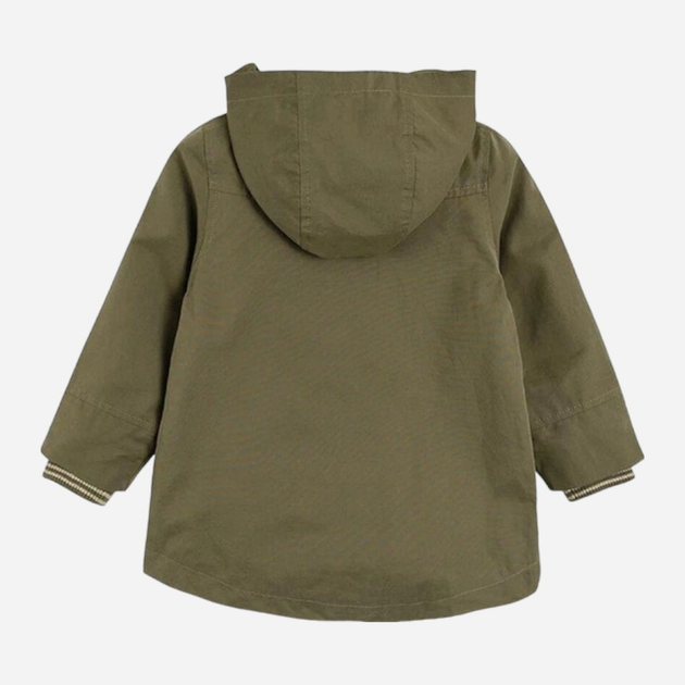 Kurtka-parka przejściowa dziecięca dla dziewczynki Cool Club COG2410188 134 cm Khaki (5903977140715) - obraz 2