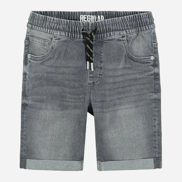 Підліткові джинсові шорти для хлопчика Cool Club CJB2422978 146 см Графітові (5903977322555) - зображення 1