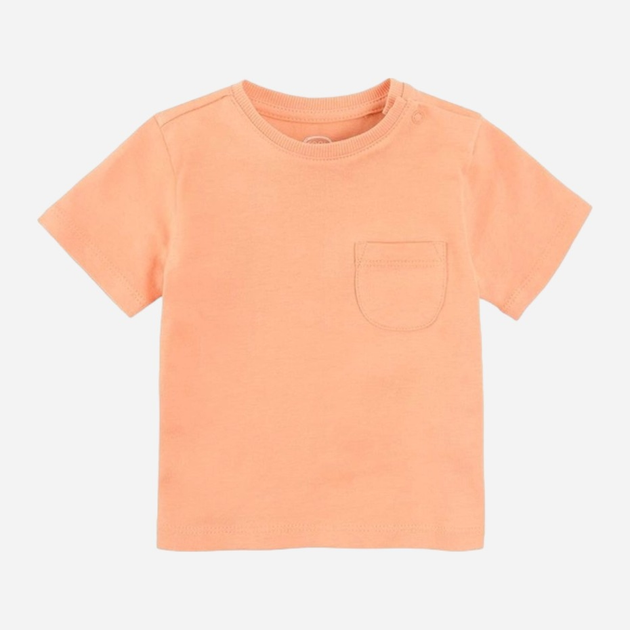 Дитяча футболка для хлопчика Cool Club CCB2401830 62 см Помаранчева (5903977176981) - зображення 1