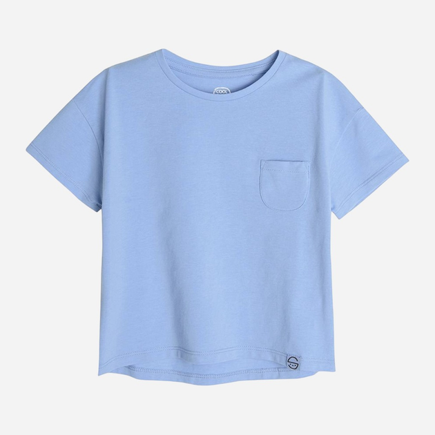 Підліткова футболка для дівчинки Cool Club CCG2420834 152 см Блакитна (5903977180223) - зображення 1