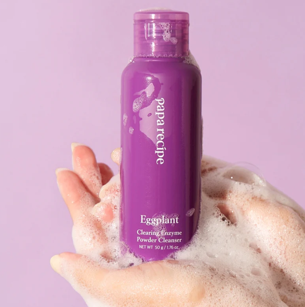 Энзимная пудра с экстрактом баклажана Papa Recipe Eggplant Clearing Powder Cleanser 50g - изображение 4