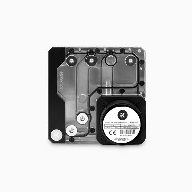 Панель-резервуар EKWB EK-Quantum Reflection Uni 140 D5 PWM D-RGB - Plexi (3831109827406) - изображение 3