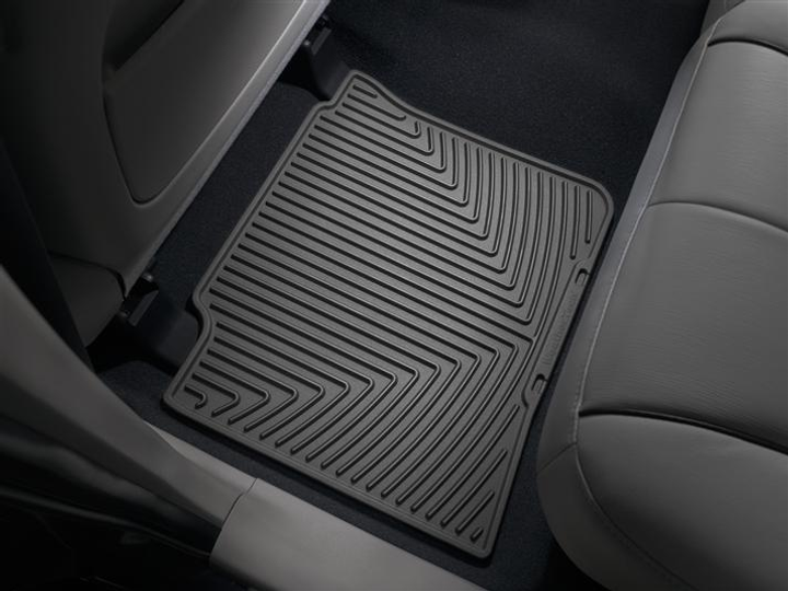 Акція на Комплект автокилимків на другий ряд WeatherTech Всесезонні Toyota Venza (2013-2015) 2 шт Чорний (W129) від Rozetka