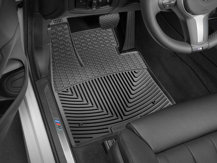 Акція на Комплект автокилимків передніх WeatherTech Всесезонні BMW X5 (2014-2019) 2 шт Чорний від Rozetka