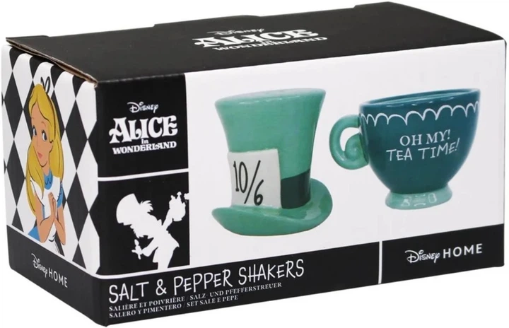 Solniczka i pieprzniczka Half Moon Bay Disney w Krainie Czarów Szalony Kapelusznik (5055453493614) - obraz 3