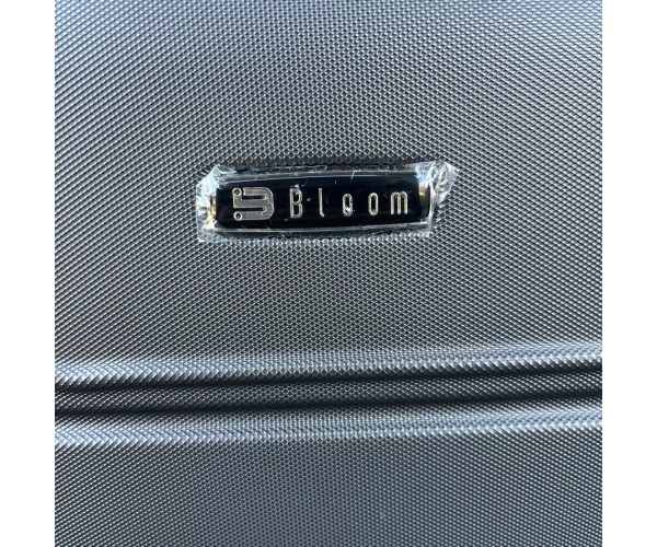 Валіза дорожня на колесах середня 63л Bloom M Графітовий з ABS Plus пластик кодовий замок та телескопічна ручка - изображение 7