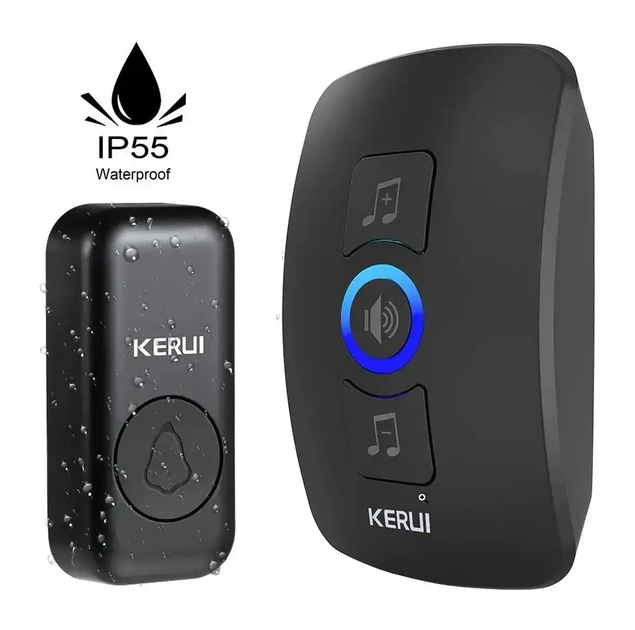 Беспроводной дверной звонок KERUI M525 с передатчиком - Фото 3 Беспроводной дверной звонок KERUI M525 с передатчиком - изображение 3