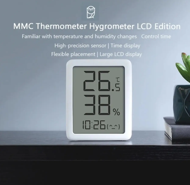Термометр-гигрометр Youpin Miaomiaoce MHO-C601 (LCD) - изображение 2