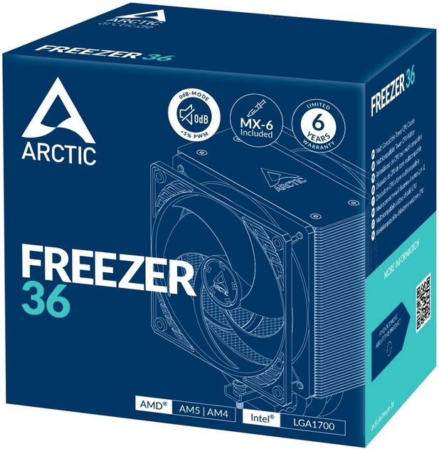Кулер Arctic Freezer 36 (ACFRE00121A) - изображение 5