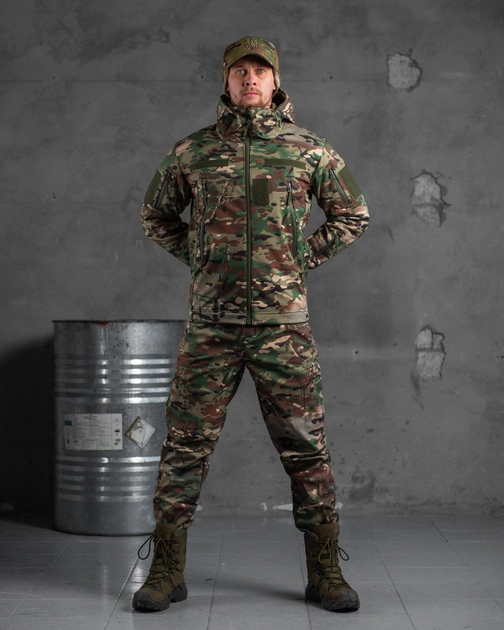 Тактический комплект мультикам костюм,флисовка,бейсболка 0 XL - изображение 2