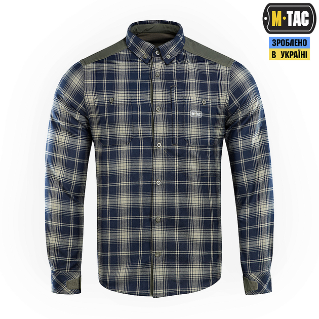 M-Tac рубашка Redneck Shirt Olive/Navy Blue 3XL/L - изображение 2