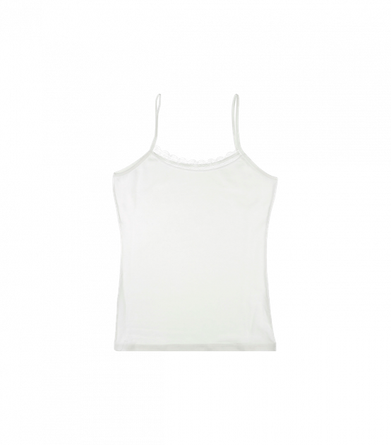 Женская майка на тонких бретельках Doenlla - Donella - 2371WD2 - XL - Белый - Фото 1 Женская майка на тонких бретельках Doenlla - Donella - 2371WD2 - XL - Белый - изображение 1