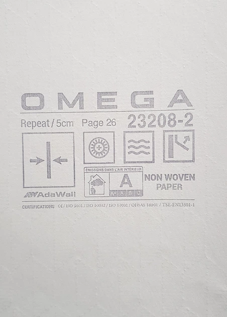Шпалери вінілові на флізеліні AdaWall Omega1.06х10 геометрія 3д фігури роми смуги бежеві білі 23208-2 - Фото 3 Шпалери вінілові на флізеліні AdaWall Omega1.06х10 геометрія 3д фігури роми смуги бежеві білі 23208-2 - зображення 3