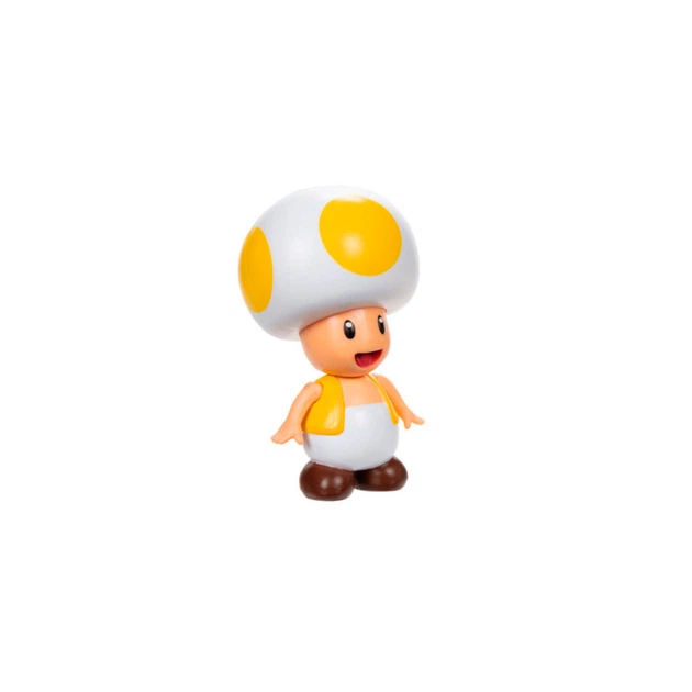 Ігрова фігурка з артикуляцією SUPER MARIO - ЖОВТИЙ ТОАД (6 cm) - Фото 3 Ігрова фігурка з артикуляцією SUPER MARIO - ЖОВТИЙ ТОАД (6 cm) - изображение 3