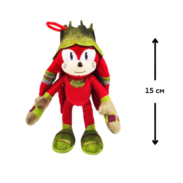 Мягкая игрушка на клипсе Наклз SONIC PRIME SON7004D 15 см - Фото 2 Мягкая игрушка на клипсе Наклз SONIC PRIME SON7004D 15 см - изображение 2