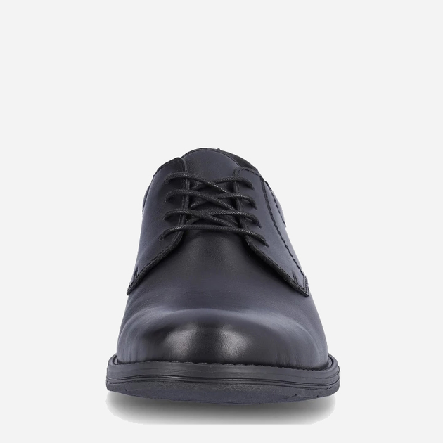 Buty derby męskie skórzane Rieker RIE10304-00 42 Czarne (4061811164981) - obraz 5