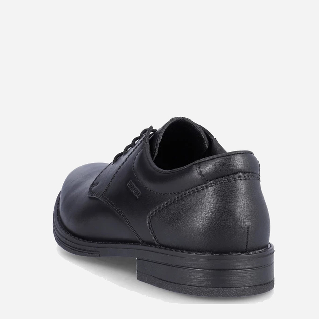 Buty derby męskie skórzane Rieker RIE10304-00 42 Czarne (4061811164981) - obraz 6