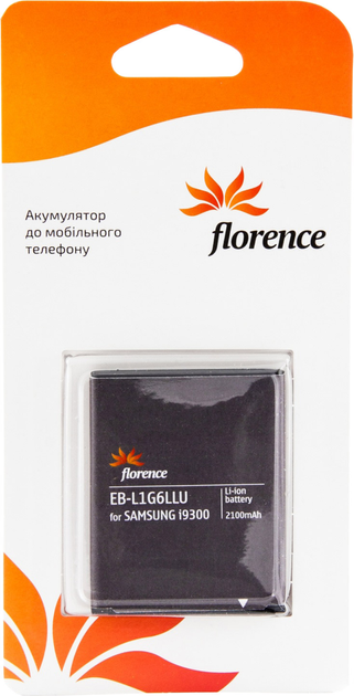 Акумулятор Florence для Samsung I9300 (EB-L1G6LLU) - зображення 1