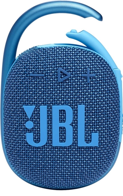 Акустична система JBL Clip 4 Eco Blue (JBLCLIP4ECOBLU) - зображення 1