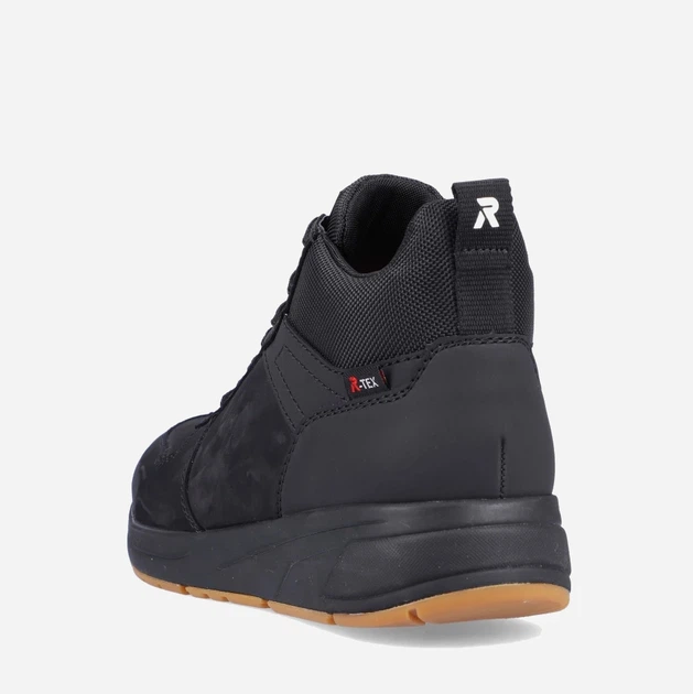 Trzewiki męskie skórzane Rieker REV07060-00 42 Czarne (4060596906991) - obraz 6