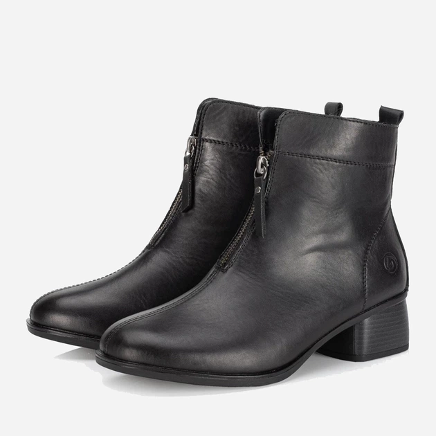 Botki damskie na obcasie Remonte REMR8878-01 40 Czarne (4061811129560) - obraz 3