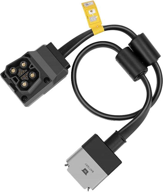 Кабель для зарядної станції EcoFlow Delta Pro для мікроінвертора PowerStream 0.5 м Black (5011401007) - зображення 1